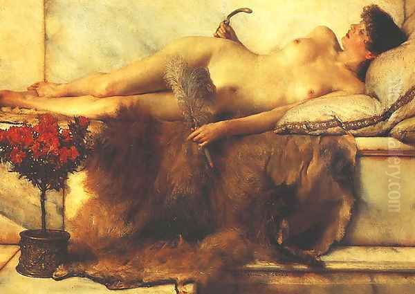 Tepidarium (In the Tepidarium) Oil Painting by Sir Lawrence Alma-Tadema