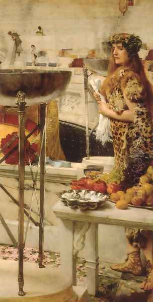 Preparation in the Coliseum Oil Painting by Sir Lawrence Alma-Tadema