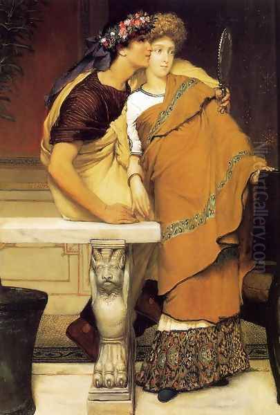 The Honeymoon Oil Painting by Sir Lawrence Alma-Tadema