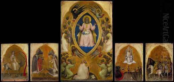 Polyptych of the Apocalypse Oil Painting by Jacobello Alberegno