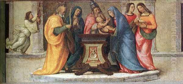 Circumcision Oil Painting by Mariotto Albertinelli