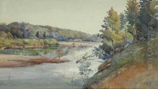 Hawkesbury Oil Painting by David Henry Souter