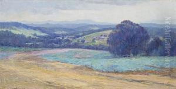 The Road To Warrandyte Oil Painting by Clara Southern