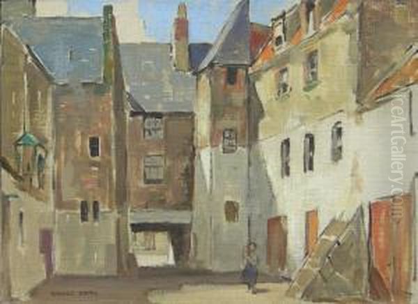 Haddington Oil Painting by John Guthrie Spence-Smith