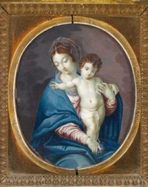 Madonna Und Jesuskind Oil Painting by Balthasar Speth