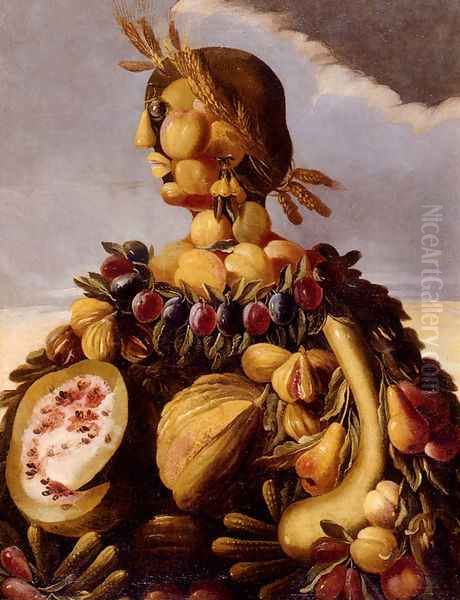 The Seasons Pic 4 Oil Painting by Giuseppe Arcimboldo