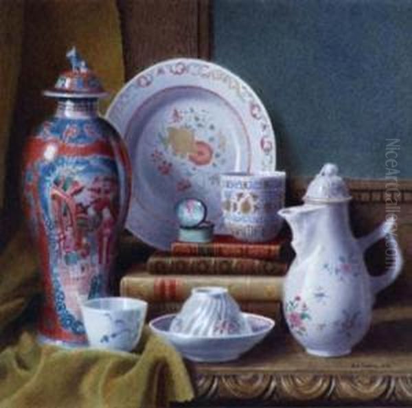 Still Life Oil Painting by Benjamin Walter Spiers