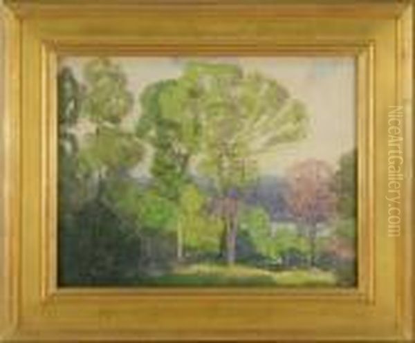 Spring Landscape. Oil Painting by Harry Spiers