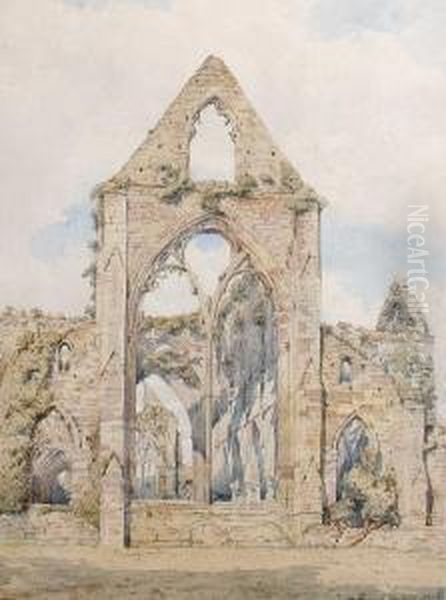 Tintern Abbey Oil Painting by Richard Phene Spiers