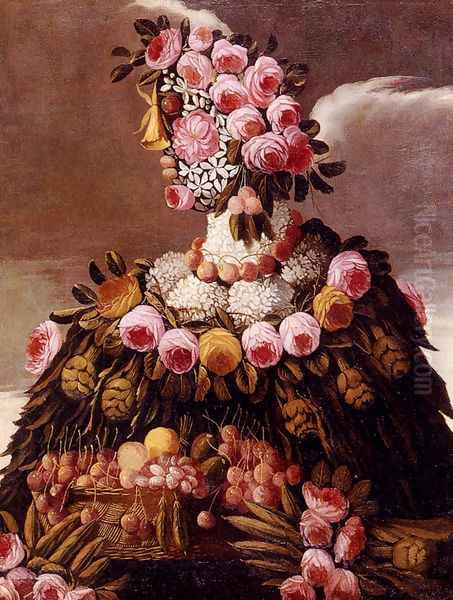 The Seasons Pic 2 Oil Painting by Giuseppe Arcimboldo