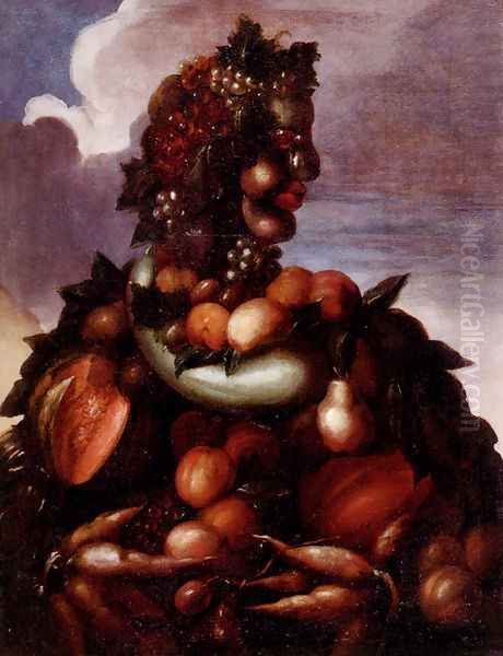 The Seasons Pic 3 Oil Painting by Giuseppe Arcimboldo