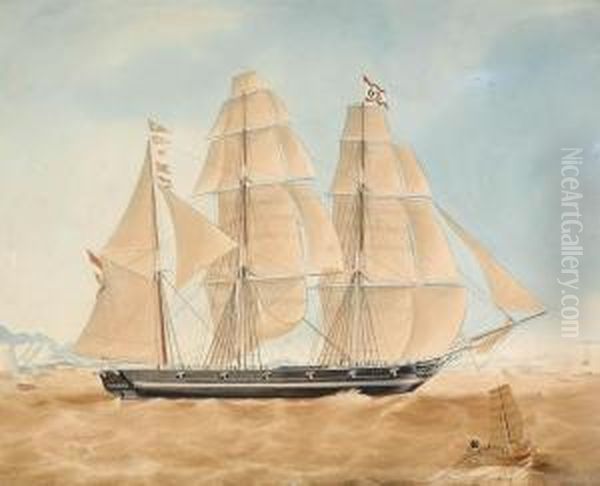 Barque Oil Painting by Jacob Spin