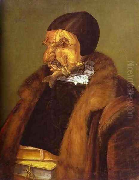 The Lawyer Oil Painting by Giuseppe Arcimboldo