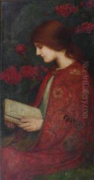 Romance Of The Rose Oil Painting by William M. Spittle