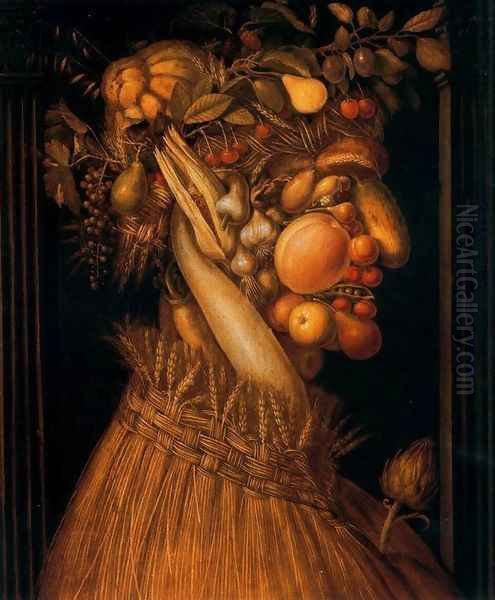 The Summer by Giuseppe Arcimboldo