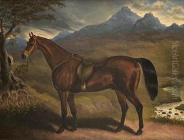 'samron' Owned By T.e Freeman Oil Painting by Samuel Spode