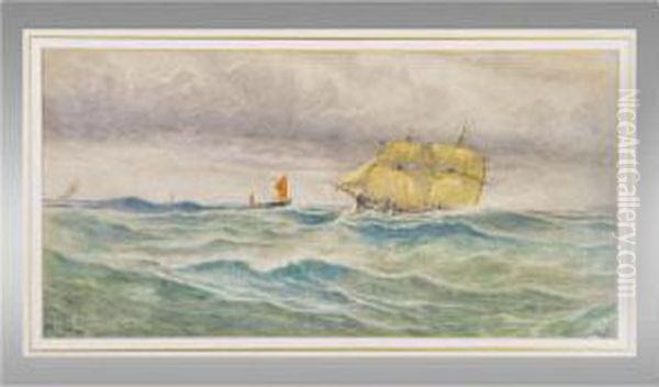 Watercolour Oil Painting by G.B. Percy Spooner-Lillingston