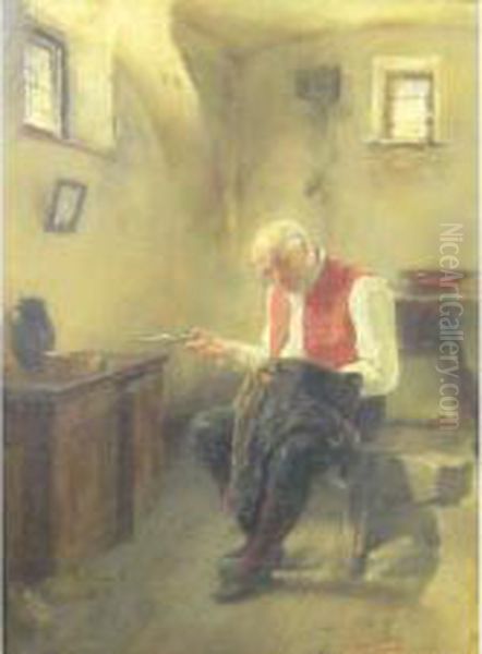 The Tailor Oil Painting by Alfons Spring