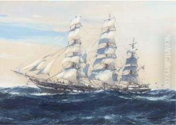 The New Zealand Record-breaker 
Waimate Oil Painting by Jack Spurling