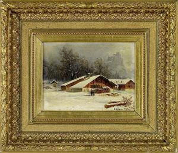 Richisau Oil Painting by Balthasar, Balz Stager