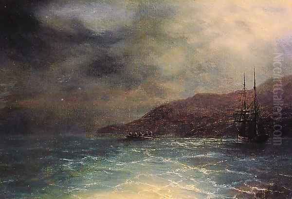 Nocturnal Voyage Oil Painting by Ivan Konstantinovich Aivazovsky