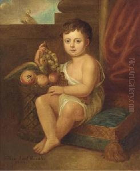 Portrait Of William by Anna Maria Nee Stanhope