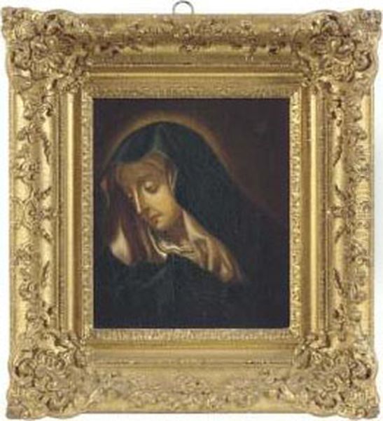 Mater Dolorosa Oil Painting by Anna Maria Nee Stanhope