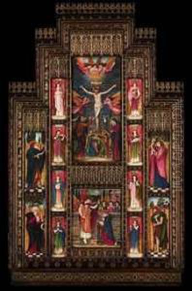 Tecrucifixion Oil Painting by John Roddam Spencer Stanhope