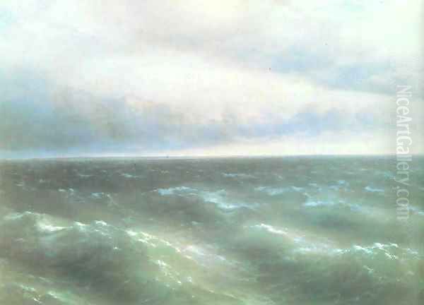 The Black Sea Oil Painting by Ivan Konstantinovich Aivazovsky