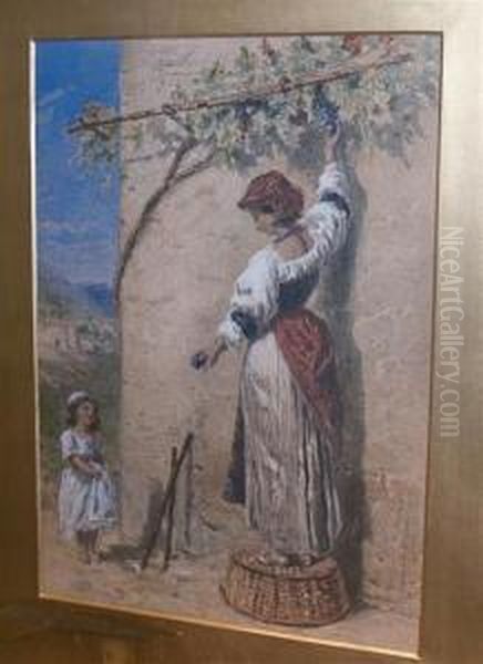 Mother's Little Helper Oil Painting by George Clark Stanton