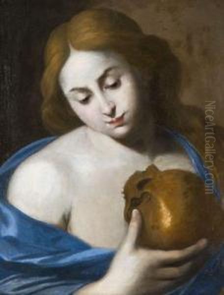 Madeleine Penitente Oil Painting by Massimo Stanzione