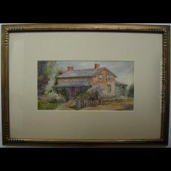 Broddy Homestead, Broddytown Oil Painting by Owen B. Staples