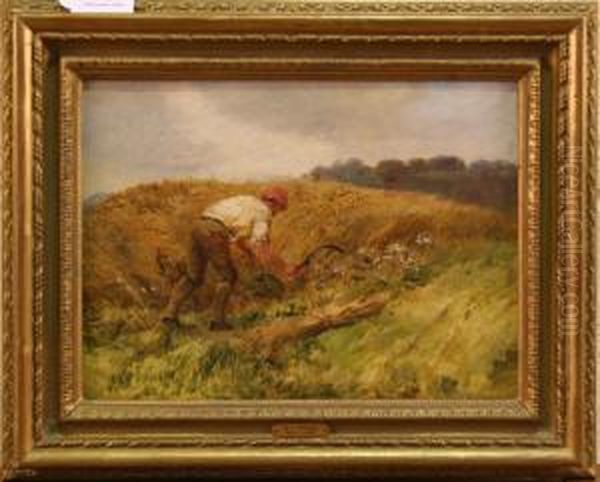 The Reaper Oil Painting by Arthur James Stark