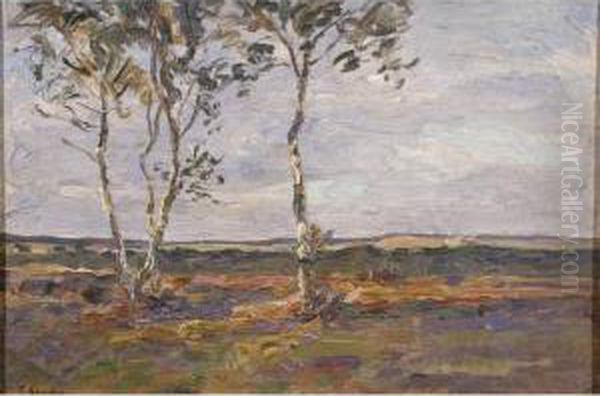 Paysage Oil Painting by Erwin Starker