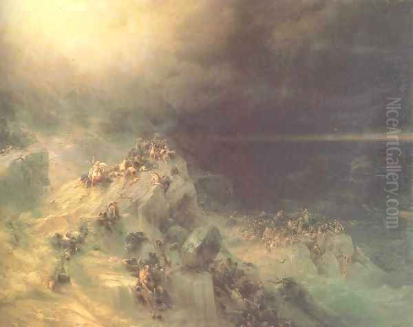 Great Flood Oil Painting by Ivan Konstantinovich Aivazovsky