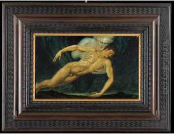 Creation Of Man Oil Painting by Franz Stassen