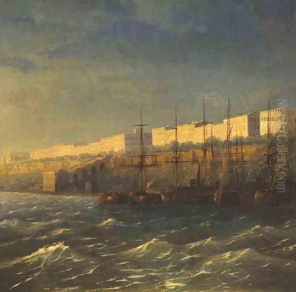 Odessa Oil Painting by Ivan Konstantinovich Aivazovsky