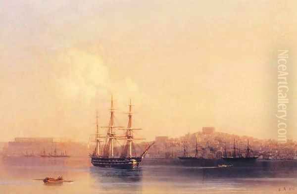 Sebastopol Oil Painting by Ivan Konstantinovich Aivazovsky