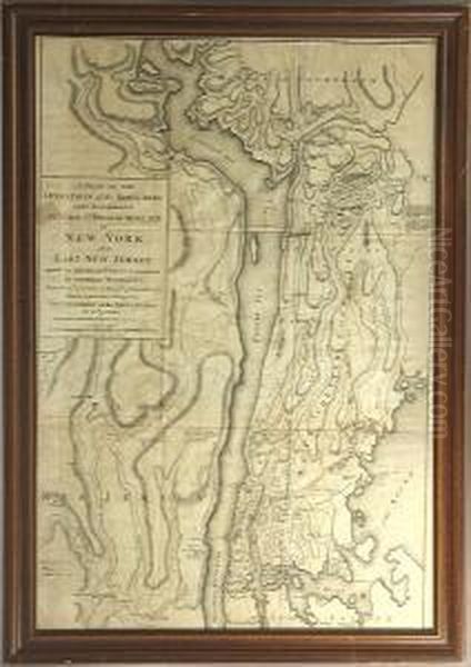 A Plan Of The Operations Of The King's Army Under The Command Of General Sr. William Howe, K.b. In New York And East New Jersey, Against The American Forces Commanded By General Washington, From The 12th Of October To The 28th Of November 1776. Wherei Oil Painting by Charles Steedman