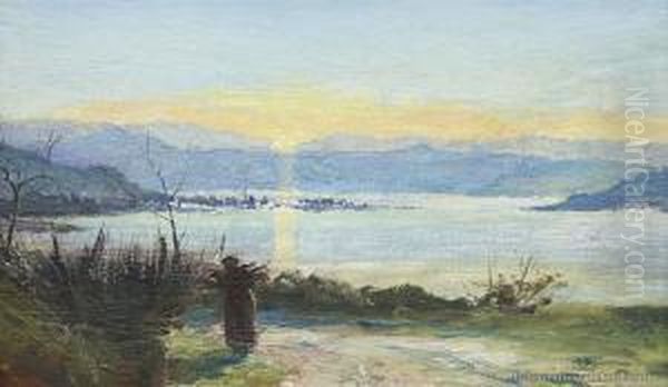 Beauly Firth Oil Painting by Louis John Steele