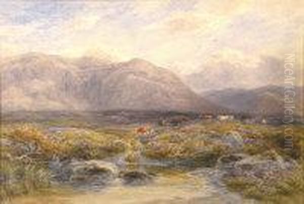 Among The Braes, O'balquhidder Oil Painting by John Steeple