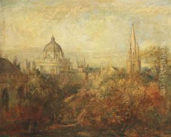 The Radcliffe Camera, Oxford Oil Painting by Philip Wilson Steer