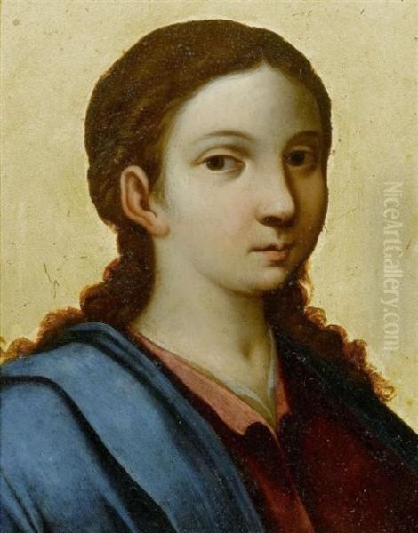 Portrait Of Mary Oil Painting by Jacques De Stella