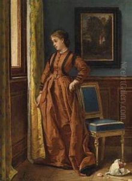 Deja Oil Painting by Alfred Stevens