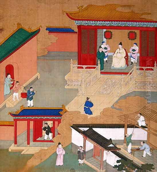 Emperor Ngai Ti Oil Painting by Anonymous Artist