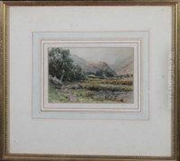 Looking To Grange, Borrowdale Oil Painting by Harry James Sticks