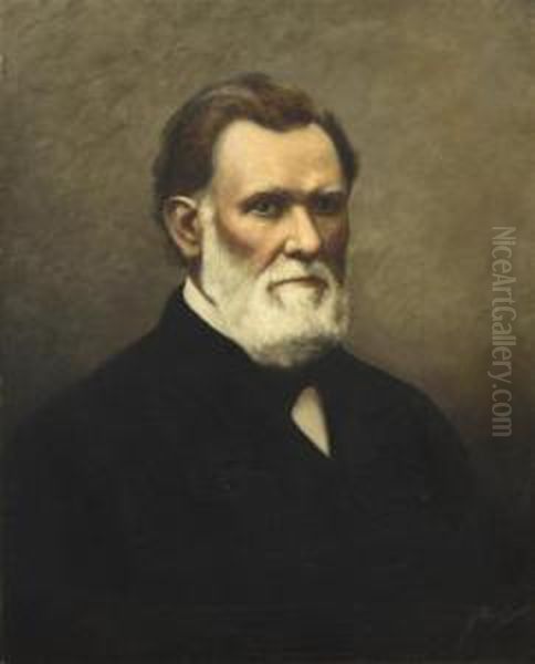 Portrait Of L.j. Mccormick Oil Painting by Charles Stewart Stobie