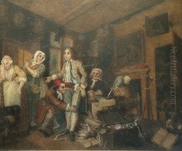 The Rake's Progress Oil Painting by Edward Jackson Stodart