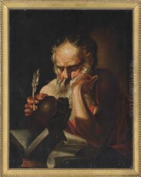 Saint Jerome Oil Painting by Matthias Stomer