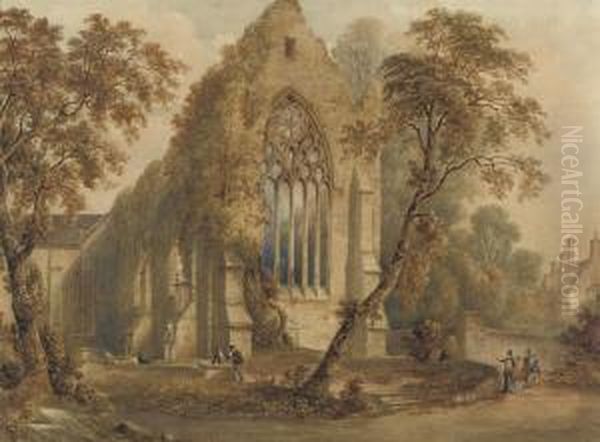 St. Mary's Collegiate Church Oil Painting by Robert Lowe Stopford